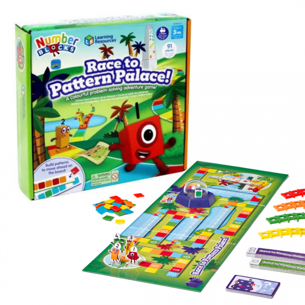 HM95400-UK Развивающая игрушка Numberblocks "Дорога в Дворец Последовательностей"