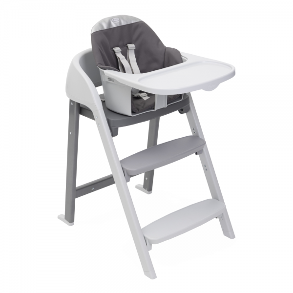 Chicco стульчик для кормления Crescendo up Steel Cloud - Chicco