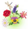 Подарочный набор для творчества  Бисерные цветы 