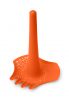 Многофункциональная игрушка для песка и снега Quut Triplet. Цвет очень оранжевый (Mighty Orange) - Quut
