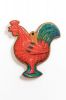 Ёлочная игрушка "Петушок" (скопинская керамика)