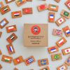 Memory game "Flags of the world", 60 pieces in carton box