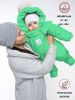 Комбинезон-конверт  трансформер , Салатовый 163шм/1 (68 см)
