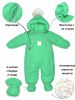 Комбинезон-конверт "трансформер", Салатовый 163шм/1 (68 см)