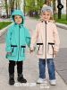 Куртка удлиненная, Весна-Осень, SoftShell, ПИОН арт. 703С (104 см) - Damodara
