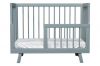 Кроватка для новорожденного Lillaland - модель Lilla Aria серая - LILLALAND