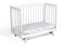 Кроватка для новорожденного Lillaland - модель Lilla Aria белая - LILLALAND