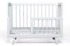 Кроватка для новорожденного Lillaland - модель Lilla Aria белая - LILLALAND