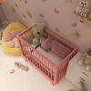 Кроватка для новорожденного Lillaland - модель Lilla Aria Antique Pink - LILLALAND