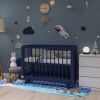 Кроватка для новорожденного Lillaland - модель Lilla Aria Night Blue - LILLALAND