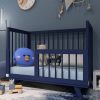 Кроватка для новорожденного Lillaland - модель Lilla Aria Night Blue - LILLALAND