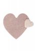 Ковер сердце с подушкой (розовое) 160*180 - Lorena Canals