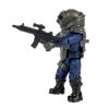 Набор игровой ФИГУРКА СОЛДАТИКА «НАСТОЯЩИЙ БОЕЦ», сапер с набором оружия и снаряжением, высота 6 см, Bondibon - BONDIBON