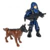 Набор игровой ФИГУРКА СОЛДАТИКА «НАСТОЯЩИЙ БОЕЦ», с собакой, набором оружия и снаряжением, высота 6 см, Bondibon - BONDIBON