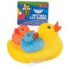 Набор игрушек для купания Bondibon Baby You " Утка с утятами" 3 шт.