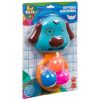 Набор игрушек для купания Bondibon Baby You "Корзина с шариками Собачка"