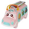 Развивающая игрушка СОРТЕР "АВТОБУС" с ксилофоном, розовый Baby You Bondibon - BONDIBON