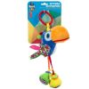 Мягкая игрушка-подвеска "ТУКАН" 25см с растяжкой и колечками Baby You Bondibon