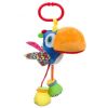 Мягкая игрушка-подвеска "ТУКАН" 25см с растяжкой и колечками Baby You Bondibon - BONDIBON