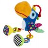 Мягкая игрушка-подвеска "ТУКАН" 25см с растяжкой и колечками Baby You Bondibon - BONDIBON