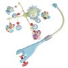 Музыкальный мобиль "Солнышко" со съемными погремушками, голубой, Baby You Bondibon - BONDIBON