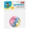 Погремушка "ШАР", пастель, 8см, Baby You Bondibon
