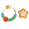 Набор погремушек "КОЛЕЧКО С СОЛНЦЕМ, ЗВЁЗДОЧКА" с прорезывателями Baby You Bondibon - BONDIBON