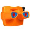 Очки-стереоскоп 3D "ЖИВОТНЫЕ И ДИНОЗАВРЫ" 2 цветных диска со стереофото, оранжевые Bondibon - BONDIBON