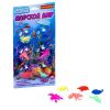 Растущие в воде животные Bondibon «МОРСКОЙ МИР», набор 6 шт., BLISTER 28х1,3х15 см - BONDIBON