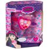 Набор детской декоративной косметики "КОСМЕТИЧКА-БРАСЛЕТ" розовое сердце, 3 оттенка теней, 5 блесков для губ, аксессуары Eva Moda Bondibon