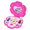Набор детской декоративной косметики "ЦВЕТОК" раздвижная косметичка розового цвета с зеркальцем Eva Moda Bondibon - BONDIBON
