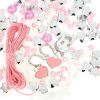 Набор для создания украшений "УКРАШЕНИЯ С ШАРМАМИ" 230 деталей Eva Moda Bondibon - BONDIBON