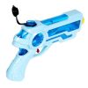 Водный пистолет голубой с синим прозрачным резервуаром Наше Лето Bondibon - BONDIBON