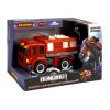 Трансформер-конструктор с отвёрткой "BONDIBOT 2в1" робот-пожарная машина с водомётом Bondibon