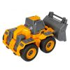 Трансформер-конструктор с отвёрткой "BONDIBOT 2в1", бульдозер колёсный - робот, жёлтый, Bondibon - BONDIBON