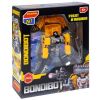 Трансформер "BONDIBOT 2 в 1", робот - гусеничный экскаватор, желтый, собери большого робота 6в1 Bondibon