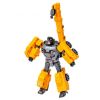 Трансформер "BONDIBOT 2 в 1", робот - автокран, желтый, собери большого робота 6в1 Bondibon - BONDIBON