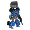Трансформер "BONDIBOT 2 в 1", робот - экскаватор погрузчик, синий, собери большого робота 7в1 Bondibon - BONDIBON