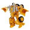 Трансформер "BONDIBOT 2 в 1", робот - погрузчик, с металлическими деталями, желтый, собери большого робота 5в1 Bondibon - BONDIBON