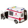 Машинки со световыми и звуковыми эффектами Bondibon «ПАРК ТЕХНИКИ», скорая, BOX 27,5х12х17 - BONDIBON