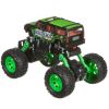 Инерционный джип-бигфут на пружинной подвеске "Парк Техники" чёрно-зеленый Bondibon - BONDIBON