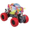 Инерционный джип на пружинной подвеске Bondibon "Парк Техники" со светом и звуком красные колеса - BONDIBON