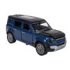 Инерционная металлическая машина ВНЕДОРОЖНИК "ПАРК ТЕХНИКИ", открываются двери, капот, багажник, синий, 1:36, Bondibon - BONDIBON