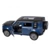 Инерционная металлическая машина ВНЕДОРОЖНИК "ПАРК ТЕХНИКИ", открываются двери, капот, багажник, синий, 1:36, Bondibon - BONDIBON