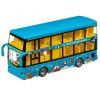 Конструктор с отверткой «ДВУХЭТАЖНЫЙ ТУРИСТИЧЕСКИЙ АВТОБУС» 45 деталей, со светом и звуком, Собирай и Играй Bondibon - BONDIBON