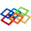 Конструктор магнитный, 6 квадратов - BONDIBON