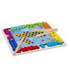 Настольная игра из дерева «МОЗАИКА ЦВЕТА» 8 цветов, 15 заданий БондиЛогика Bondibon - BONDIBON