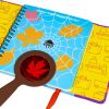 Мини-игры в дорогу для малышей "МАЛЕНЬКИЙ ДЕТЕКТИВ", с лупой из картона Bondibon - BONDIBON