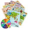 Игра-викторина "МОЙ ПЕРВЫЙ ПУТЕВОДИТЕЛЬ. СТРАНЫ АЗИИ" Умная сова Bondibon - BONDIBON