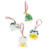 Набор для творчества Bondibon "Ёлочные украшения" 4 фигурки - BONDIBON